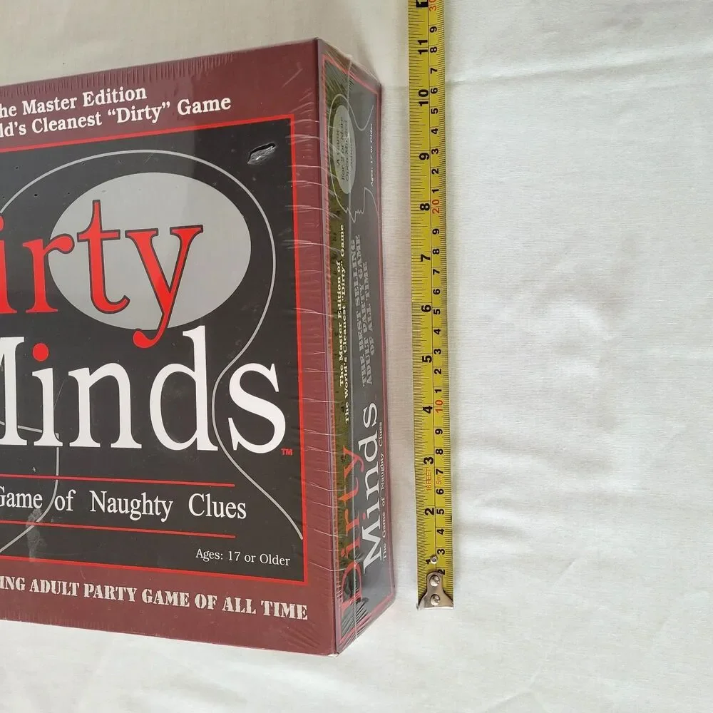 Dirty Minds Master Edition Adult Party Game Sealed 17+